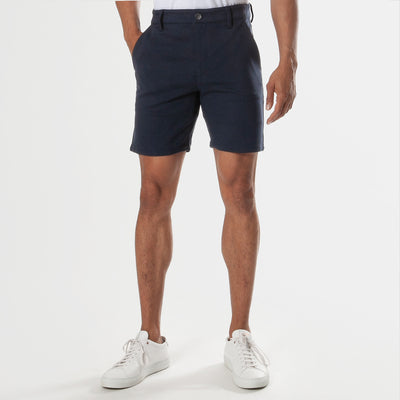 7" Comfort Knit Chino Shorts - Navy