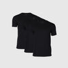 True Classic Men's Short Sleeve Crew Neck T-Shirt 3-Pack displayed side by side.