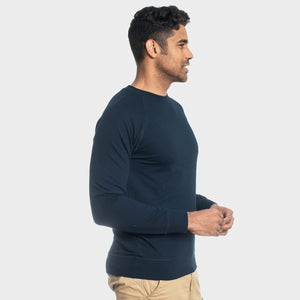 True ClassicNavy French Terry Sweatshirt