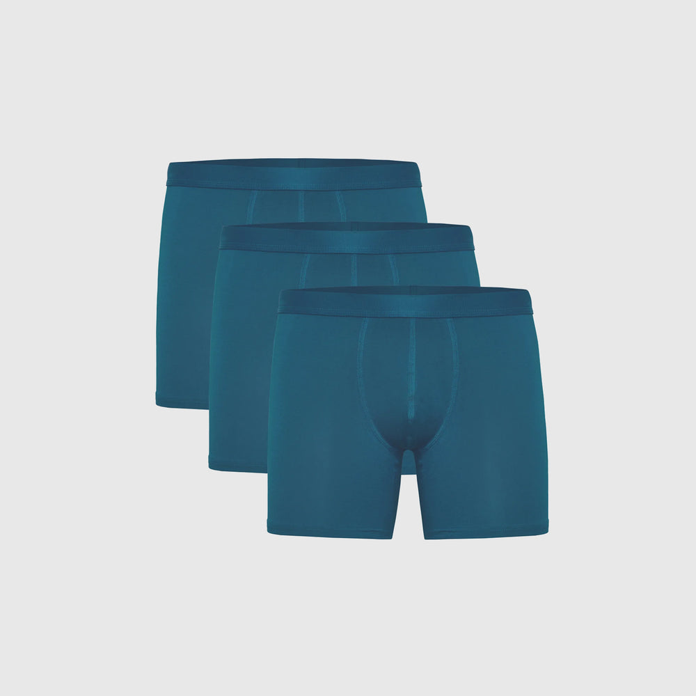 Teal Boxer Briefs 3-Pack